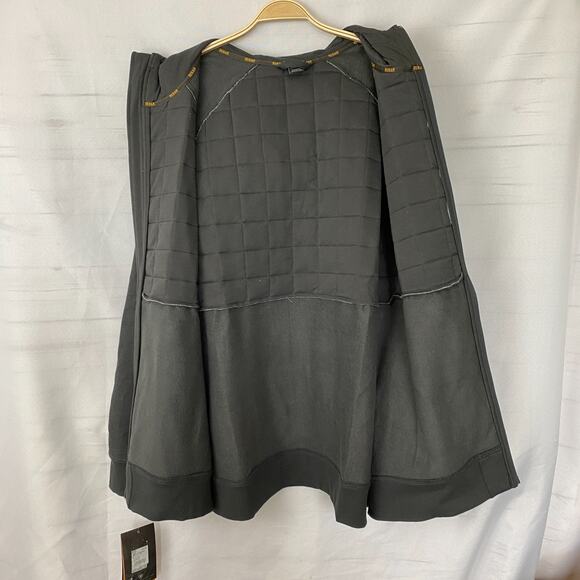 Ariat Rebar Regulatory Full Zip Hooded Insulated Jacket Men XXL Black NWT - Picture 6 of 16